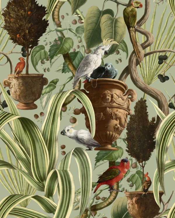 EXOTIC MENAGERIE Light | Malcolm Fabrics NZ