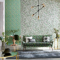 Chaconia Emerald/Lime - 111634 | Malcolm Fabrics NZ Chaconia Emerald/Lime - 111634 | Malcolm Fabrics NZ