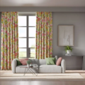 Kalina Parchment/Forest/Azalea 121167 | Malcolm Fabrics NZ Kalina Parchment/Forest/Azalea 121167 | Malcolm Fabrics NZ
