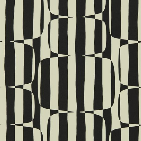 Lohko Stripe Liquorice 113038 | Malcolm Fabrics NZ