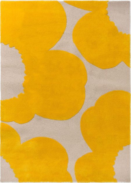 Iso Unikko Yellow | Malcolm Fabrics NZ