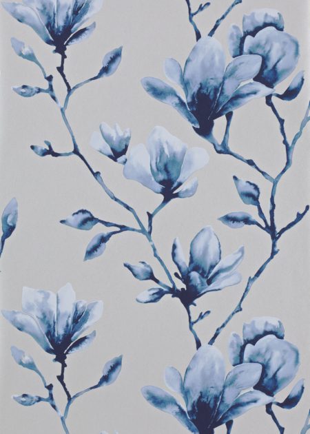 Lotus Indigo 110881 | Malcolm Fabrics NZ