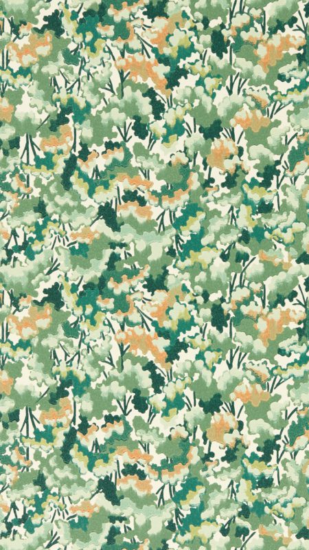 Tree Tops Forest/Clay/Evergreen 113120 | Malcolm Fabrics NZ