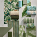 Tree Tops Forest/Clay/Evergreen 113120 | Malcolm Fabrics NZ Tree Tops Forest/Clay/Evergreen 113120 | Malcolm Fabrics NZ