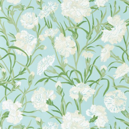 Fleur de Joie Chalk/Emerald/Sky 113135 | Malcolm Fabrics NZ