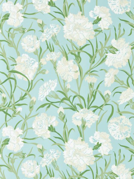 Fleur de Joie Chalk/Emerald/Sky 113135 | Malcolm Fabrics NZ