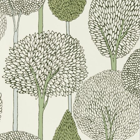 Silhouette Seaglass/Forest 113139 | Malcolm Fabrics NZ