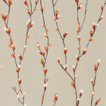 Salice Tangerine/Gilver 111470 | Malcolm Fabrics NZ