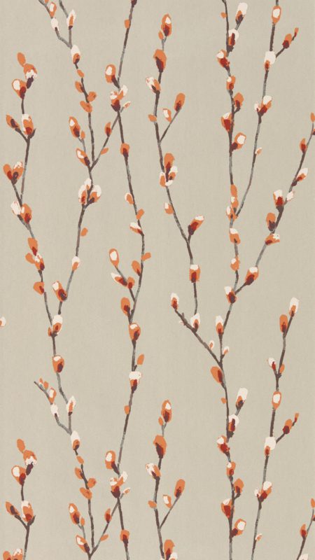 Salice Tangerine/Gilver 111470 | Malcolm Fabrics NZ