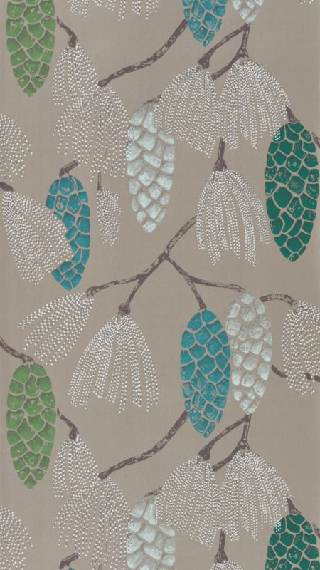 Epitome Turquoise/Pea/Gilver 111502 | Malcolm Fabrics NZ