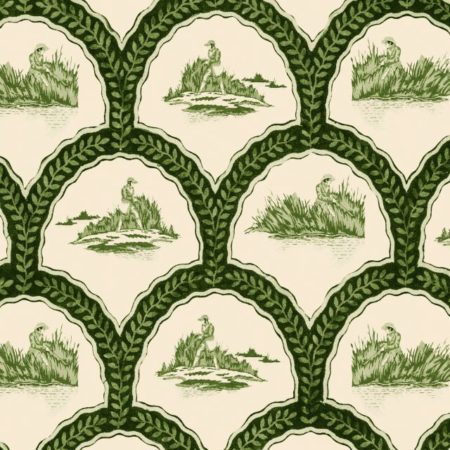 THE HUNTER Artichoke WP30158 | Malcolm Fabrics NZ