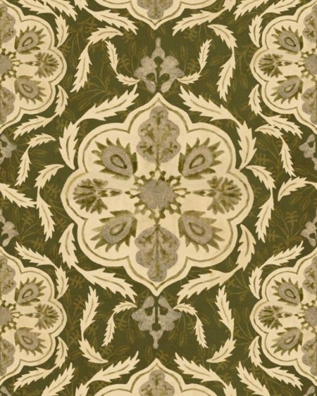 OTTOMAN Green WP20729 | Malcolm Fabrics NZ