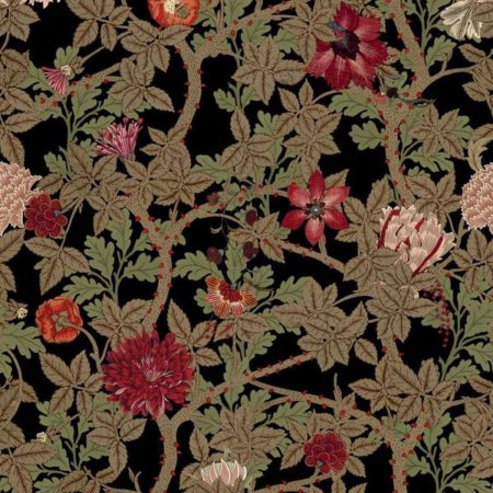 THE FLOWERING Dark WP20731 | Malcolm Fabrics NZ