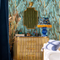 AQUATIC PLANTS Aquamarine WP20716 | Malcolm Fabrics NZ AQUATIC PLANTS Aquamarine WP20716 | Malcolm Fabrics NZ