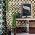 THE HUNTER Pale Green WP30159 | Malcolm Fabrics NZ