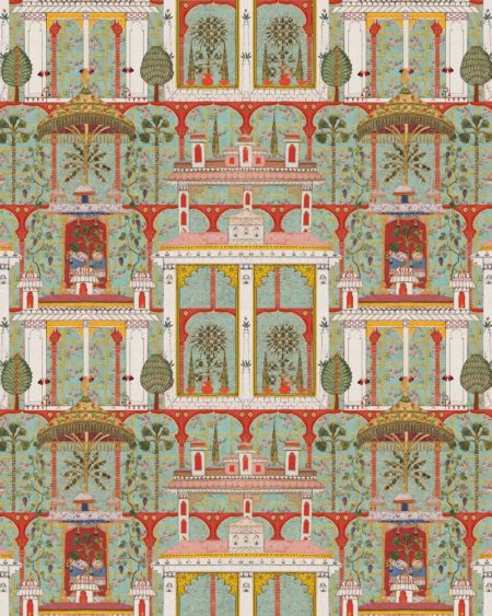 MAJORELLE GARDEN Agate WP20748 | Malcolm Fabrics NZ