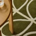 Linear-Stem-Olive 60501 Runners | Malcolm Fabrics NZ
