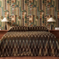 Kuparr Evergreen/terracotta 113356 | Malcolm Fabrics NZ
