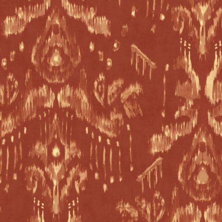 ANCESTRAL IKAT Copper WP30262 | Malcolm Fabrics NZ