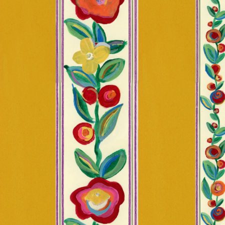 DAINTY FLOWERING Golden WP20940 | Malcolm Fabrics NZ