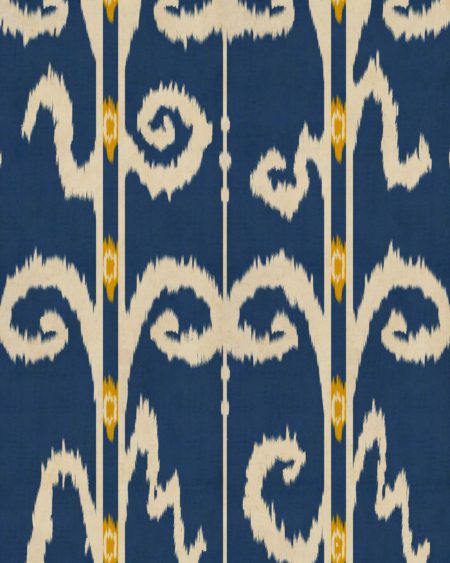 ELYSIA IKAT Celestial WP20908 | Malcolm Fabrics NZ