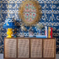ELYSIA IKAT Celestial WP20908 | Malcolm Fabrics NZ