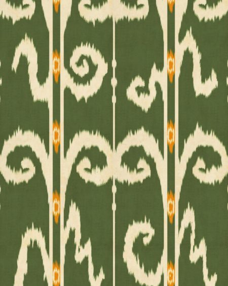ELYSIA IKAT Fern WP20907 | Malcolm Fabrics NZ ELYSIA IKAT Fern WP20907 | Malcolm Fabrics NZ