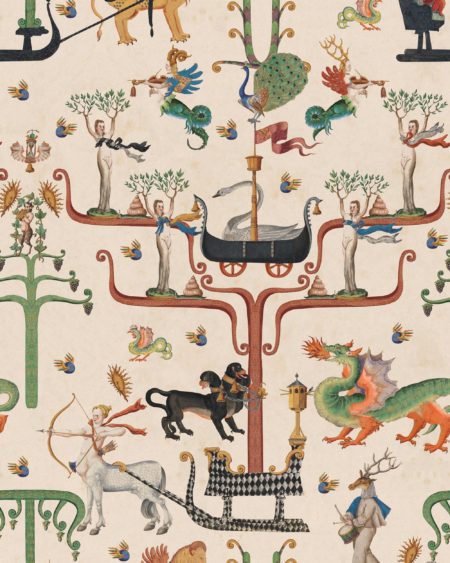 FAIRIES AND DRAGONS WP20896 | Malcolm Fabrics NZ
