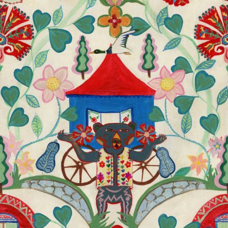 GYPSY FAIRYTALE Cream WP20916 | Malcolm Fabrics NZ