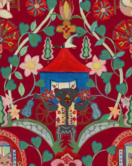 GYPSY FAIRYTALE Ruby WP20918 | Malcolm Fabrics NZ