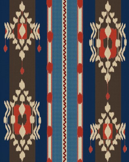 KING'S IKAT WP20905 | Malcolm Fabrics NZ