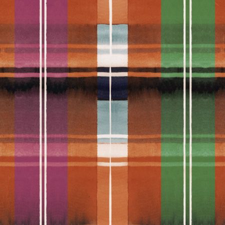KERSCHDORF Plaid Carrot WP30280 | Malcolm Fabrics NZ