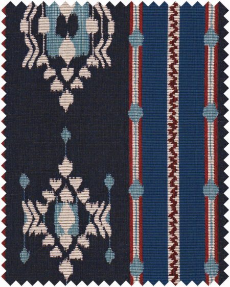 KING'S IKAT WOVEN FABRIC FB00196 | Malcolm Fabrics NZ