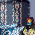 KIRALY Indigo WOVEN FABRIC FB00190 | Malcolm Fabrics NZ