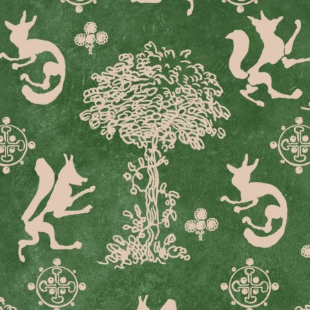 THE SILLY FOX Emerald WP30264 | Malcolm Fabrics NZ THE SILLY FOX Emerald WP30264 | Malcolm Fabrics NZ