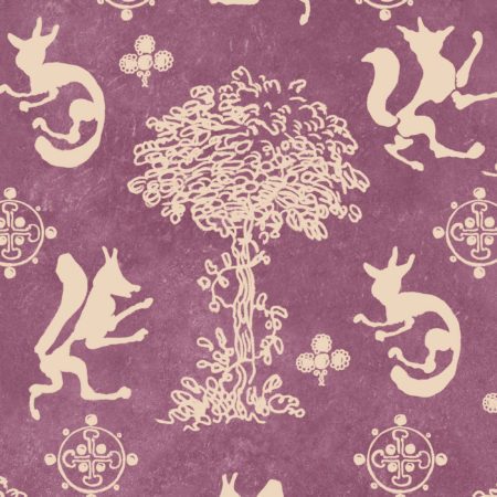 THE SILLY FOX Mauve WP30266 | Malcolm Fabrics NZ THE SILLY FOX Mauve WP30266 | Malcolm Fabrics NZ