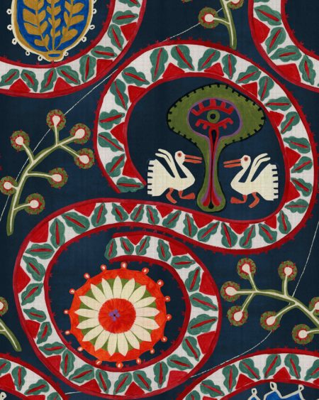 TWO STORKS Anthracite WP20899 | Malcolm Fabrics NZ TWO STORKS Anthracite WP20899 | Malcolm Fabrics NZ